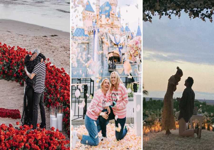 The most elaborate, swoonworthy celebrity proposals ever