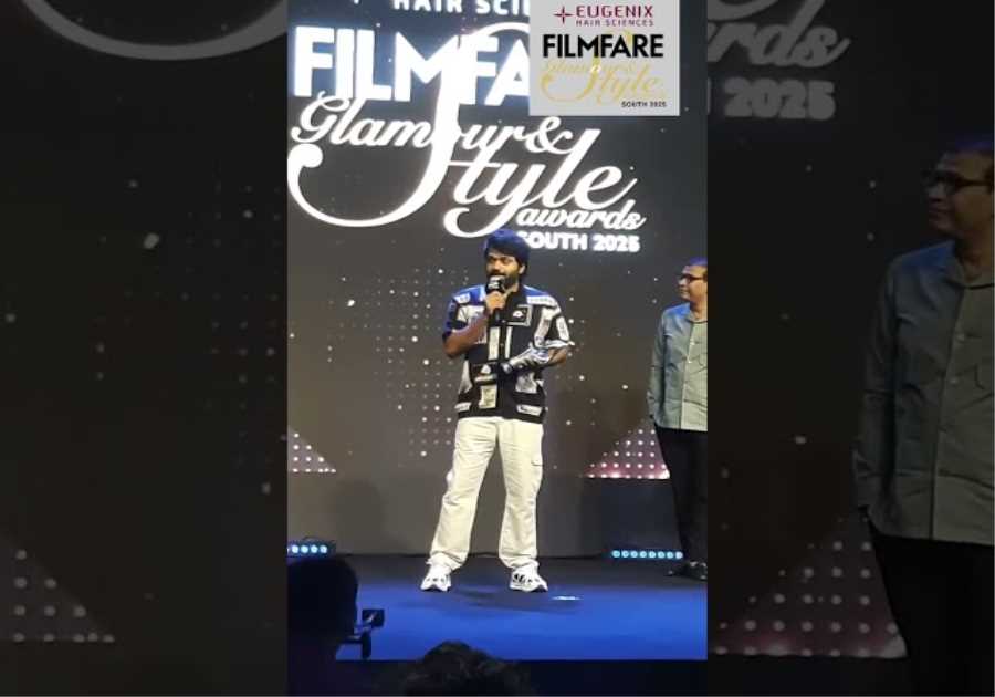 Anil Ravipudi Wins Most Stylish Director | Eugenix Filmfare Glamour and Style Awards 2025 