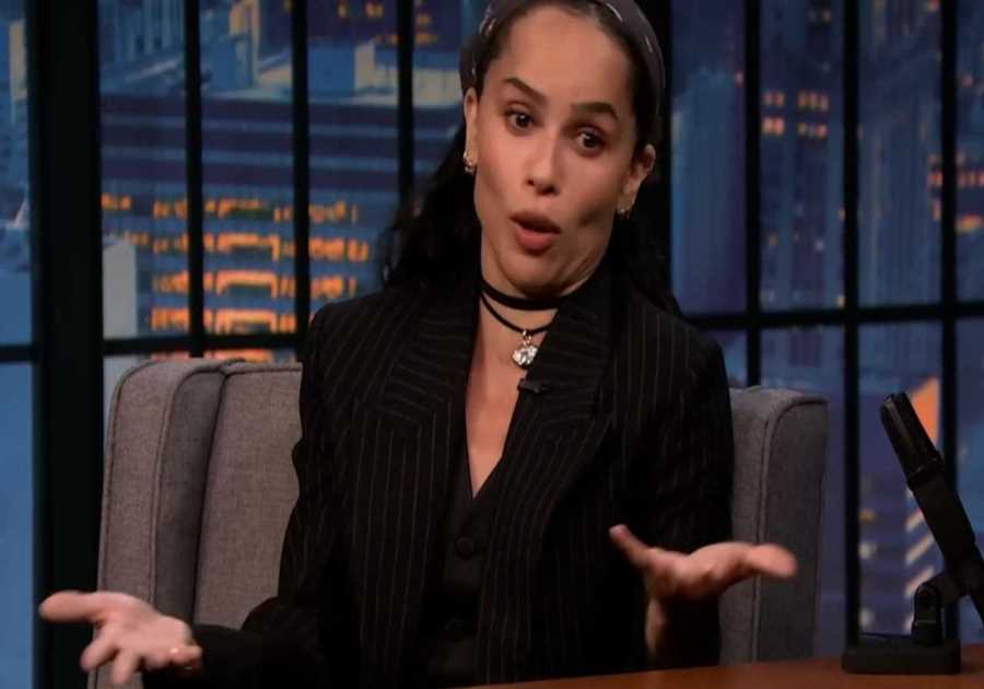 'I'm in a bit of a pickle': Zoë Kravitz reveals she and her mum Lisa Bonet 'destroyed' an A-list friend's bathroom