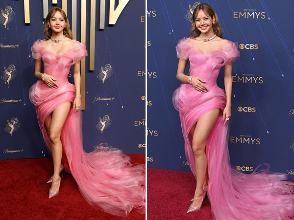 Emmys 2025: BLACKPINKï¿½s Lisa Channels Real-life Barbie in Stunning Pink Gown 