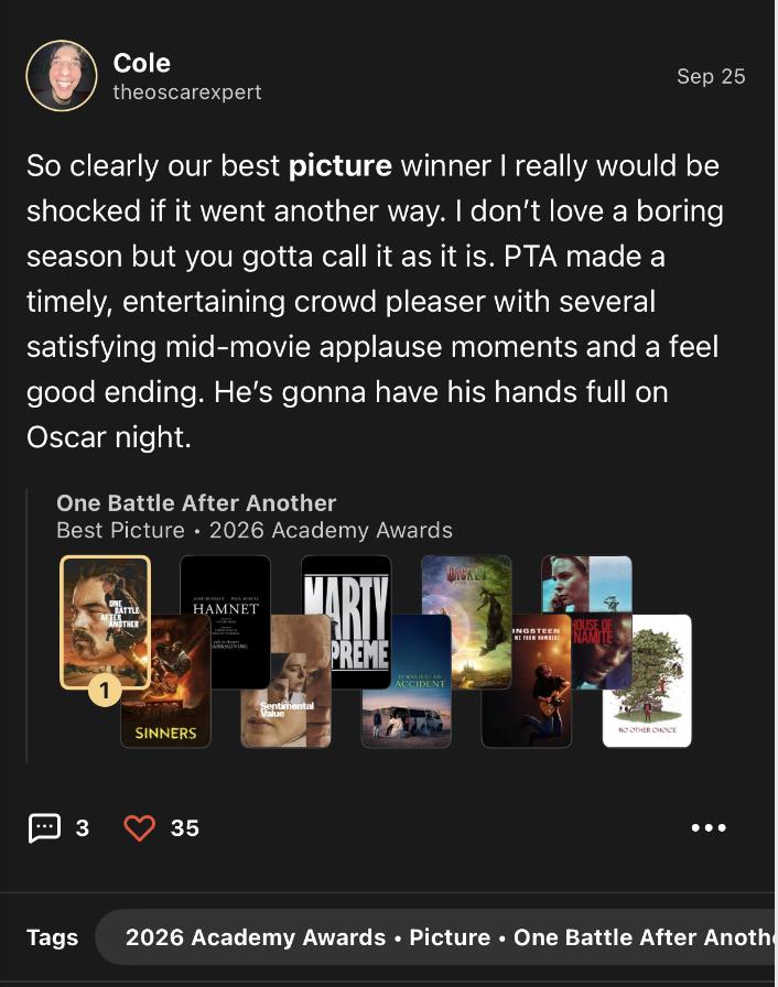 Fascism and Groupthink in the Awards Community