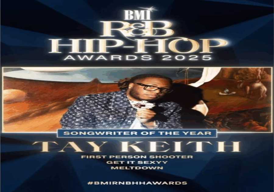 Tay Keith Named BMI Songwriter of the Year at 2025 Awards