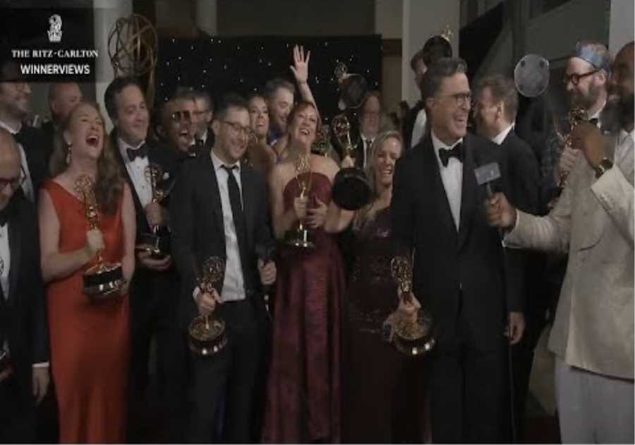 The Late Show With Stephen Colbert: 77th Emmy Awards Winnerview