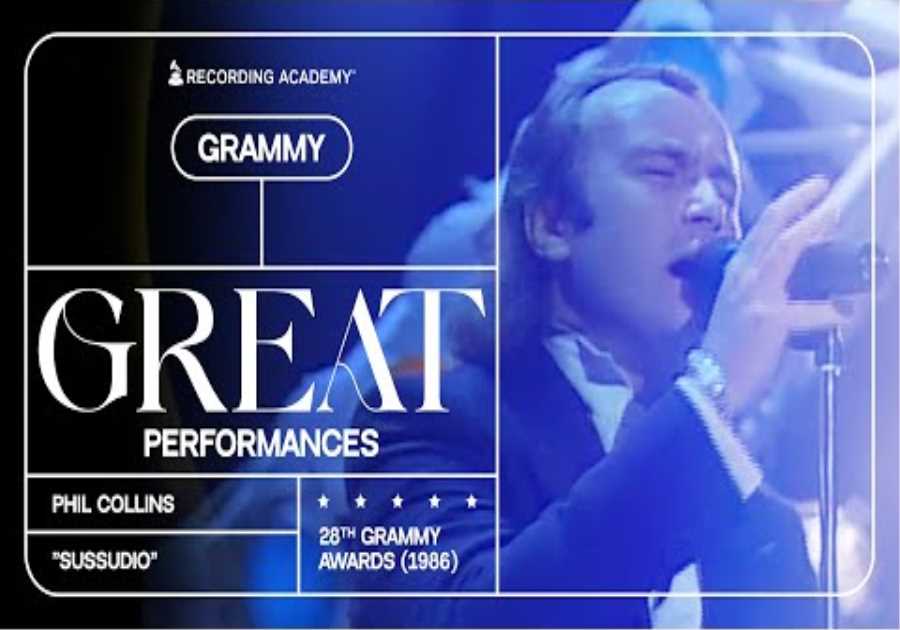 Phil Collins Delivers A Celebratory Rendition Of Sussudio In 1986 | GRAMMY Great Performances