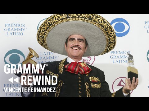 Vicente Fernández Pays Tribute To His Community At The 2002 Latin GRAMMYs | GRAMMY Rewind