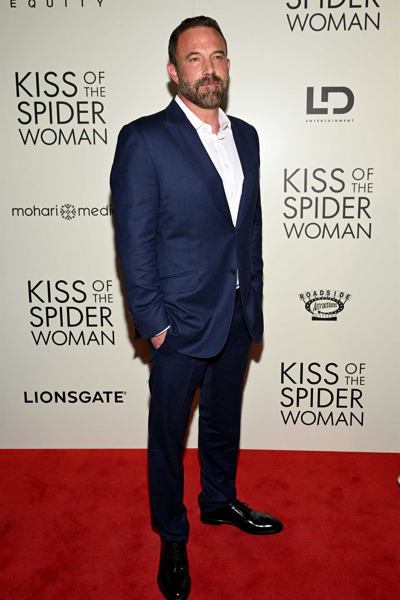 Ben Affleck attends the "Kiss Of The Spider Woman" New York Screening