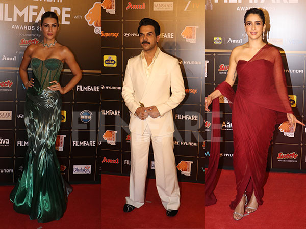 70th Hyundai Filmfare Awards 2025 With Gujarat Tourism: Kriti Sanon Rajkummar Rao and More Grace The Red Carpet