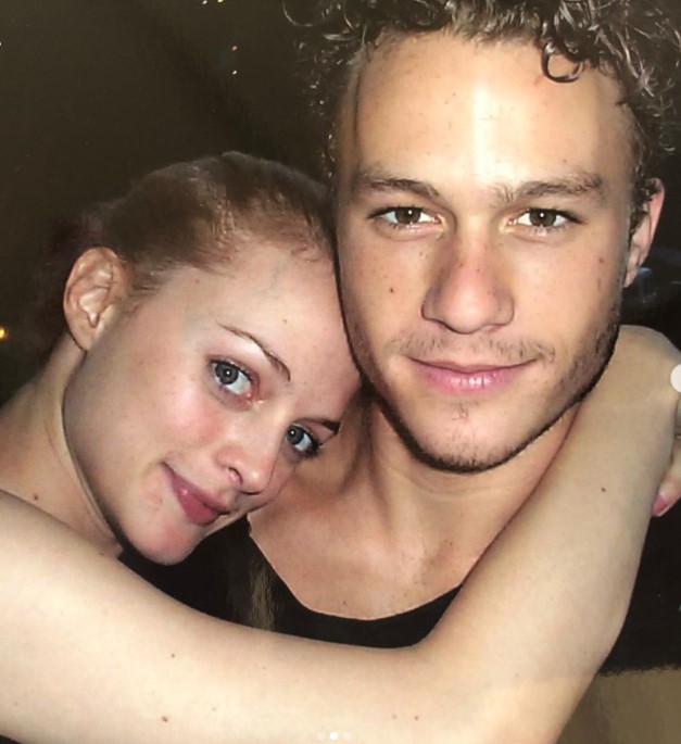 Heather Graham and Heath Ledger