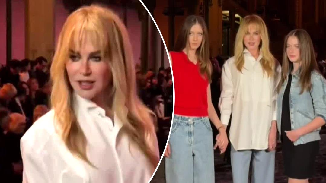 Nicole Kidman attends Paris Fashion Week amid Keith Urban divorce