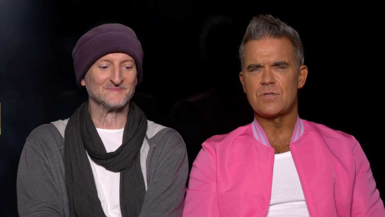 Robbie Williams catches up with Today