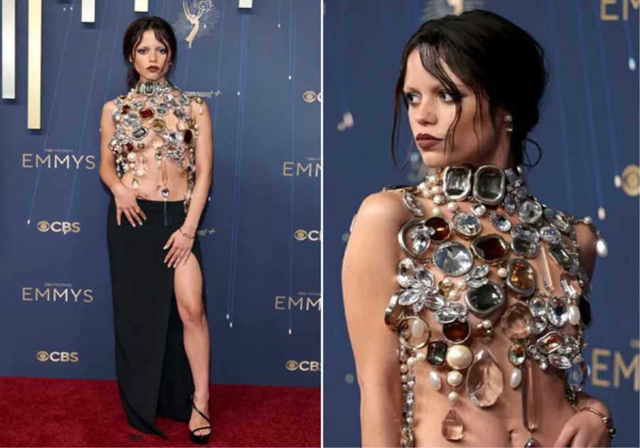 VIRAL: Wednesday Star Jenna Ortega Just Turned The Emmys 2025 Red Carpet Into a Jewel Heist 