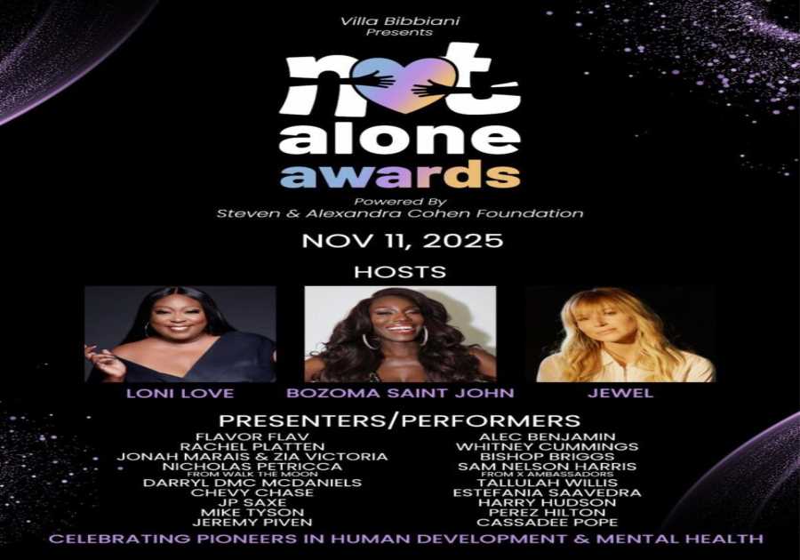 Jewel Expands Her Mental Health Mission with the #NotAloneChallenge and Inaugural Not Alone Awards
