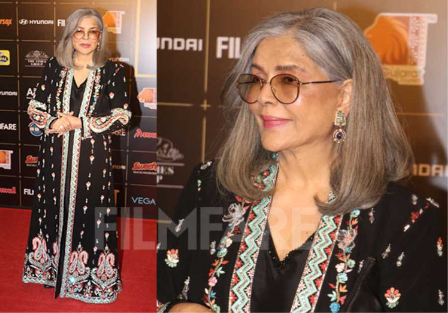 70th Hyundai Filmfare Awards 2025 With Gujarat Tourism: Zeenat Aman Exuded Her Aura At The Red Carpet 