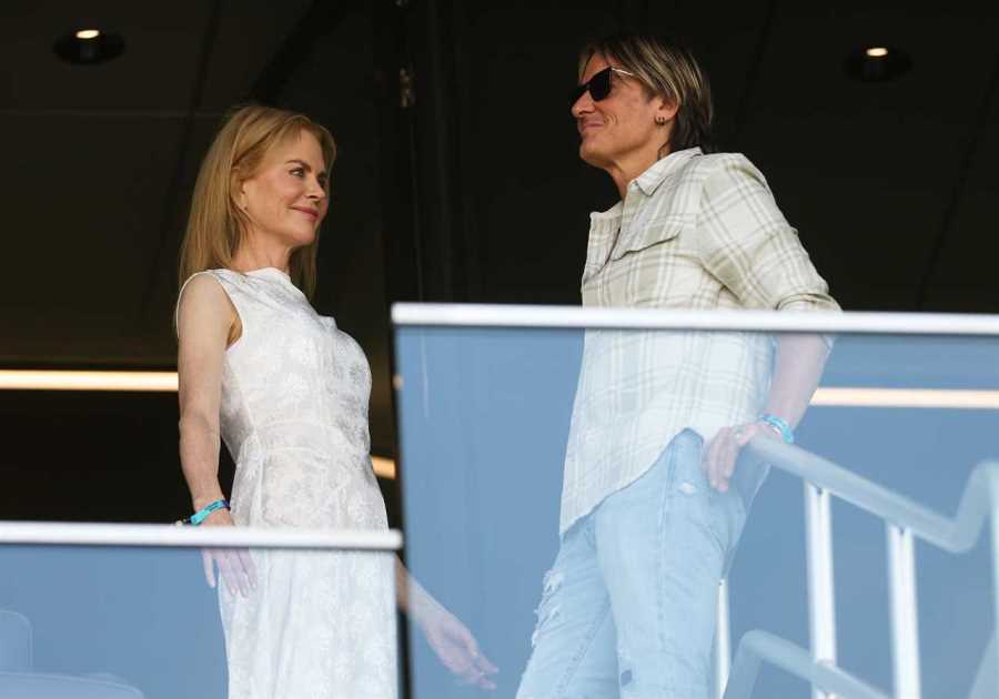 Keith Urban spotted for the first time since Nicole Kidman filed for divorce as he prepares to play to thousands