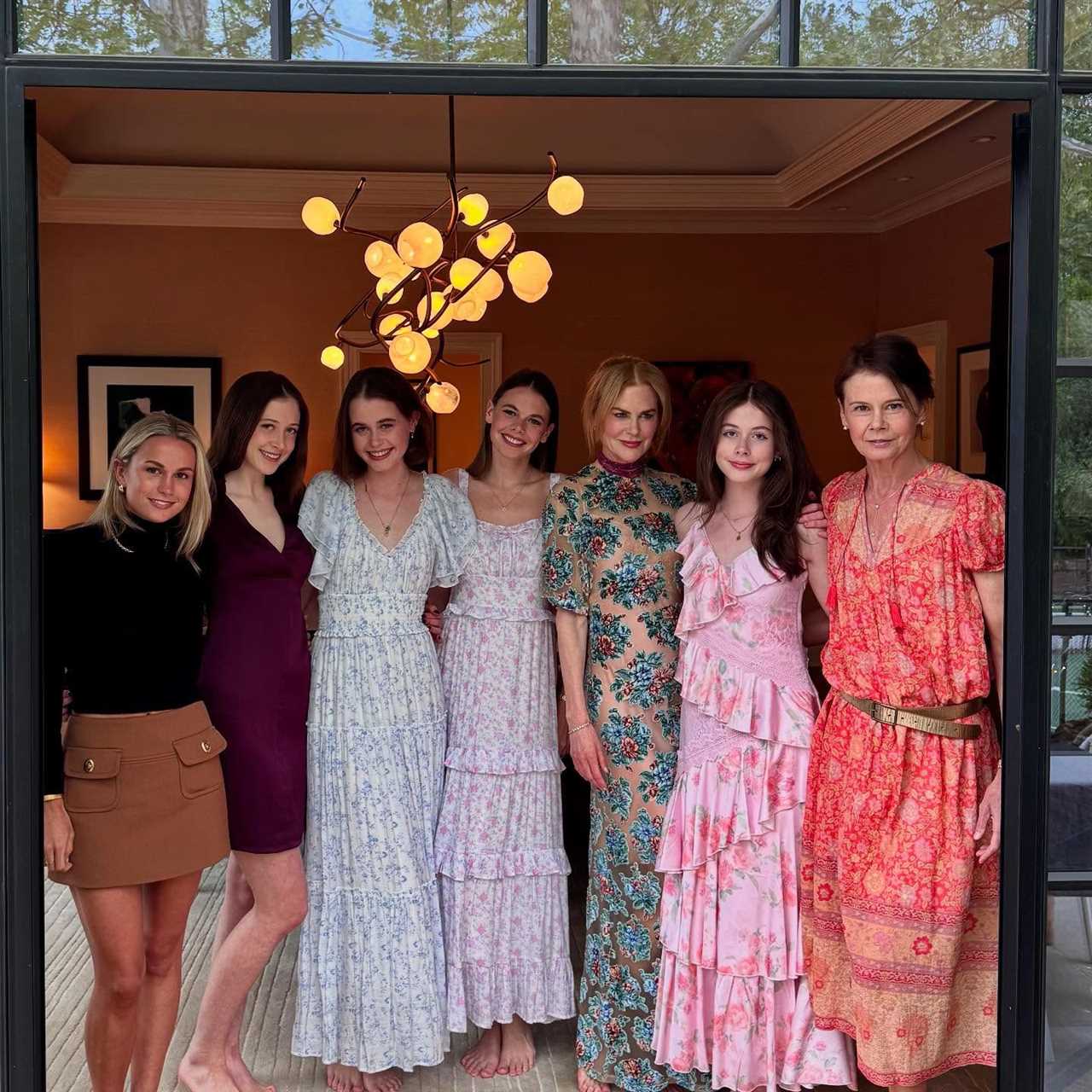 Nicole Kidman celebrating Easter