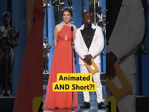 Anna Kendrick & Kevin Hart Argue Over Who Is Shorter While Presenting Best Animated #Short #oscars