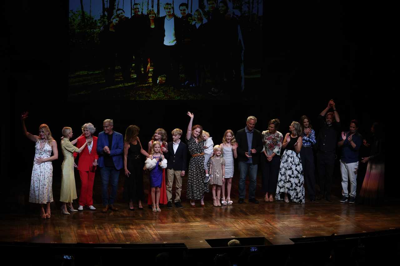 The cast attends the Dawson's Creek Class Reunion at Richard Rodgers Theatre on September 22, 2025 in New York City.