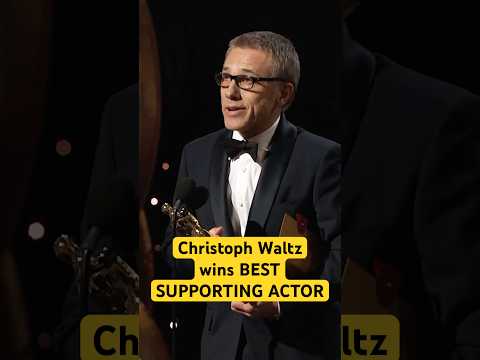 Christoph Waltz Wins Best Supporting Actor for Django Unchained At The 85th #Oscars #shorts