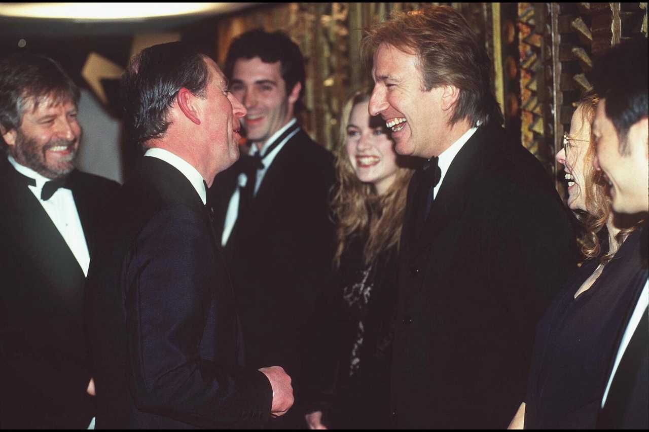 PRINCE CHARLES AT THE 'SENSE AND SENSIBILITY' FILM PREMIERE (Photo by © Pool Photograph/Corbis/Corbis via Getty Images)