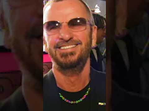 Ringo Starr Jokes About The Beatles' First GRAMMY Win | GRAMMY Red Carpet Flashback