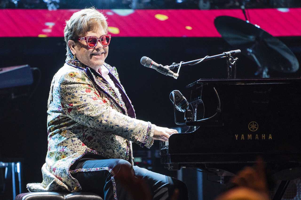 Elton John 'devastated' he can't 'see, watch or read anything' after losing eyesight