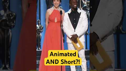 Anna Kendrick & Kevin Hart Argue Over Who Is Shorter While Presenting Best Animated #Short #oscars