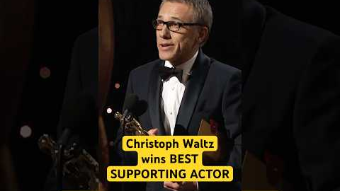 Christoph Waltz Wins Best Supporting Actor for Django Unchained At The 85th #Oscars #shorts