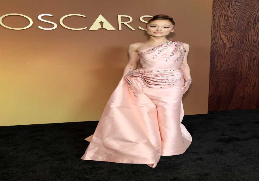 Ariana Grande makes first public appearance after being ambushed by a fan on the Wicked 'yellow' carpet