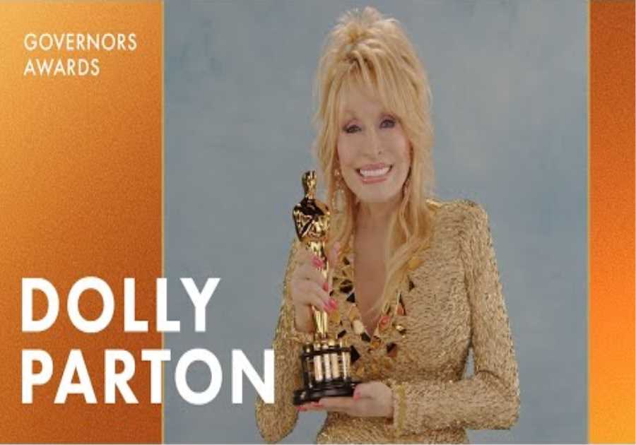 Dolly Parton Receives an Honorary Oscar Award | The 16th Governors Awards Presented By @ROLEX