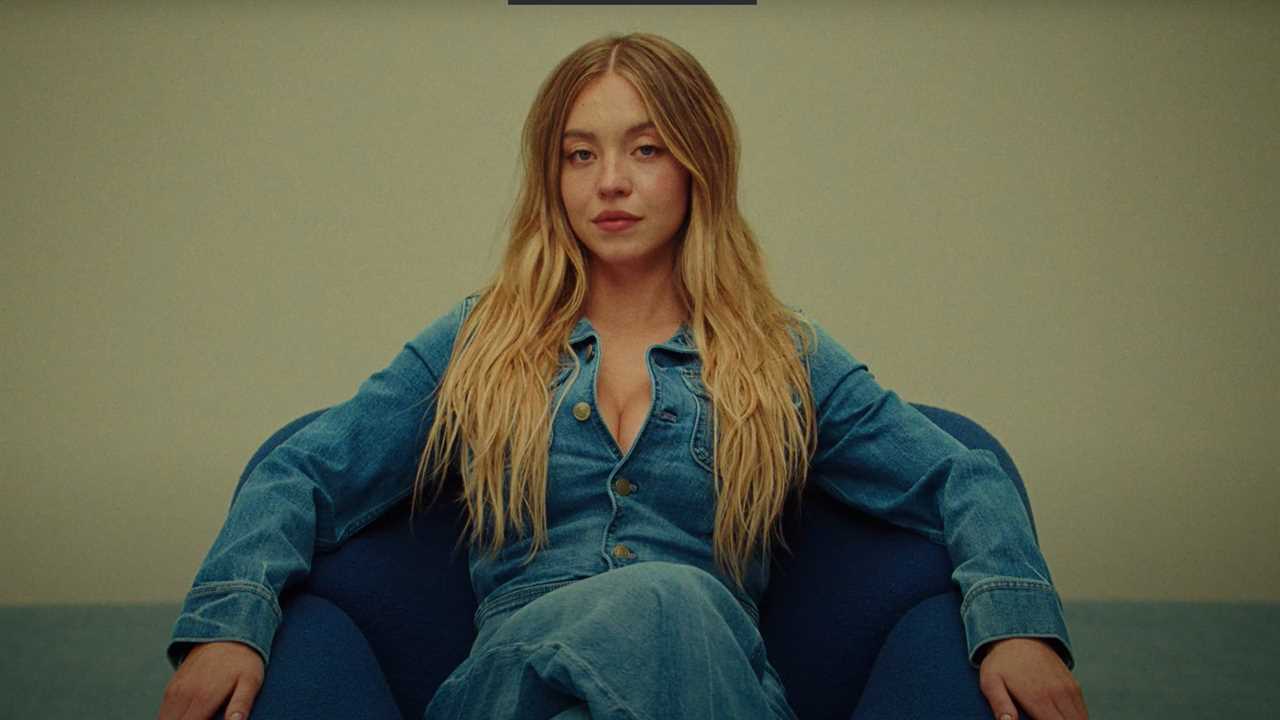 A US fashion brand's s﻿tock has soared after the company announced an advertising campaign with actress Sydney Sweeney. 