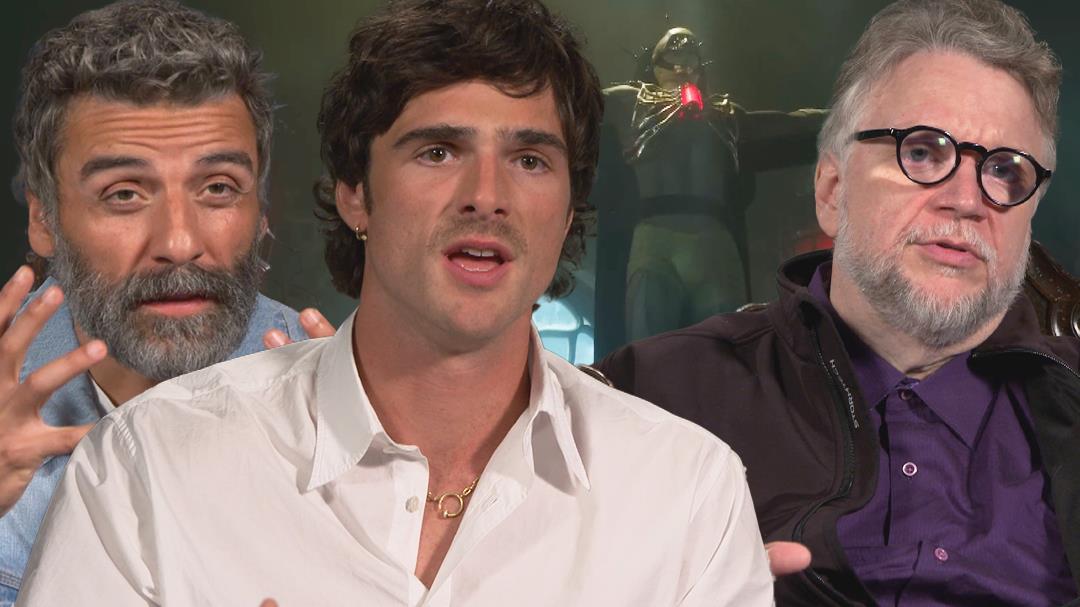 Oscar Isaac, Jacob Elordi and Guillermo Del Toro chat new movie Frankenstein