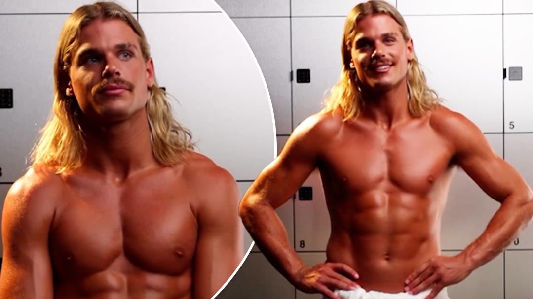 Bailey Smith goes shirtless for new ad