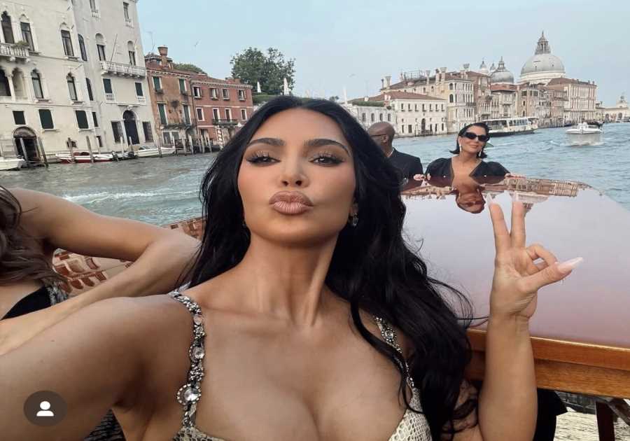 Kim Kardashian shows off lavish Christmas tree decorations in her mansion: 'It's pretty insane'