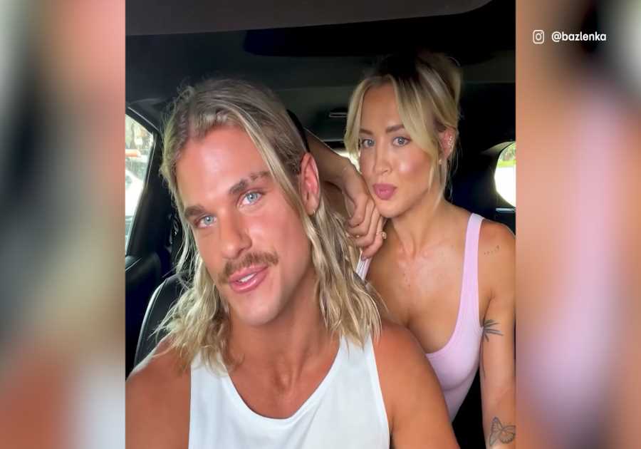 'Got some news': Tammy Hembrow and Bailey Smith attempt to trick fans after months of dating rumours 