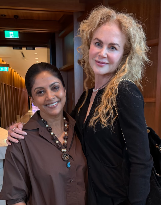 N﻿icole Kidman is leaving the divorce drama behind her as she enters the new year. 