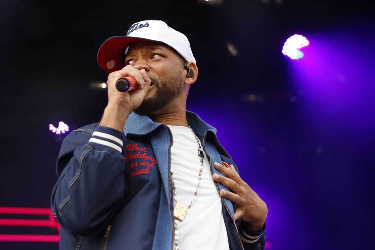 Will Smith performs during the "Based On A True Story" Summer Tour at Sommerfestival der Autostadt in Wolfsburg, Germany, in July 2025.