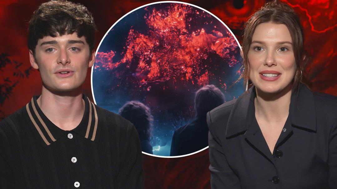 Millie Bobby Brown and Noah Schnapp chat Stranger Things Season 5