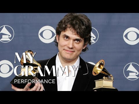 John Mayer Literally Shares Half His Grammy Award With Alicia Keys | My Grammy Performance