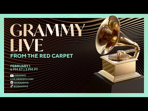 Grammy Live From The Red Carpet Airs Sunday Feb 1: Red Carpet Interviews & Grammy Fashion Highlights
