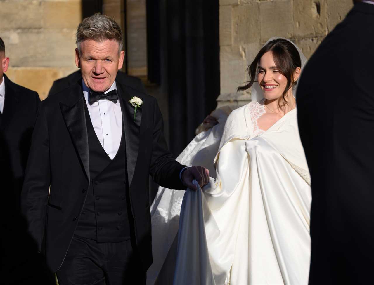 Gordon Ramsay's daughter Holly unveils wedding secret days after ceremony