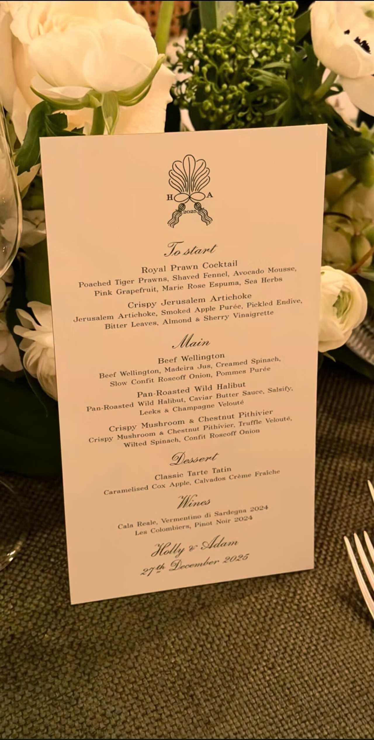 Holly Ramsay Adam Peaty wedding