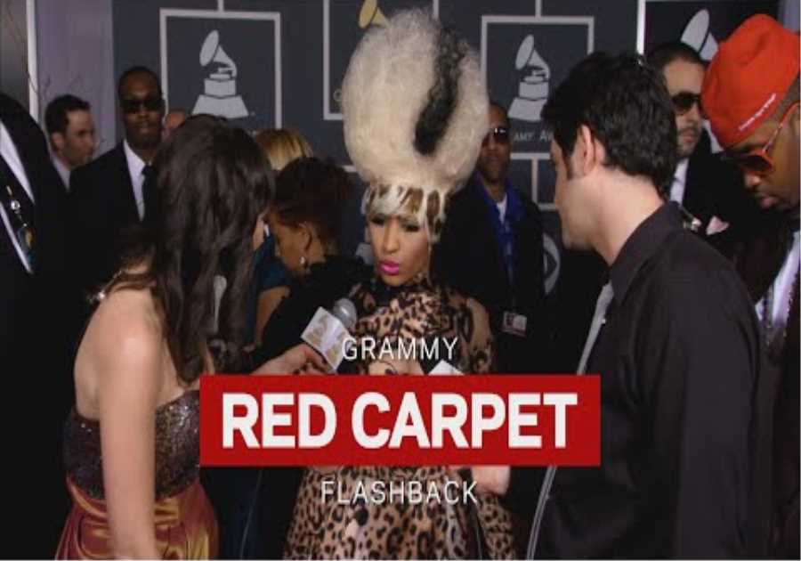 Nicki Minaj On Her Crazy Fashion, Fearlessness & Dreams Coming True On The 2011 Grammys Red Carpet