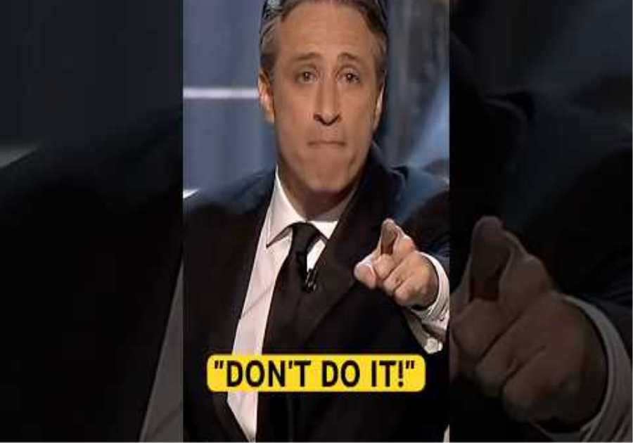 Jon Stewart’s Warning to Movie Pirates at the 78th Oscars!