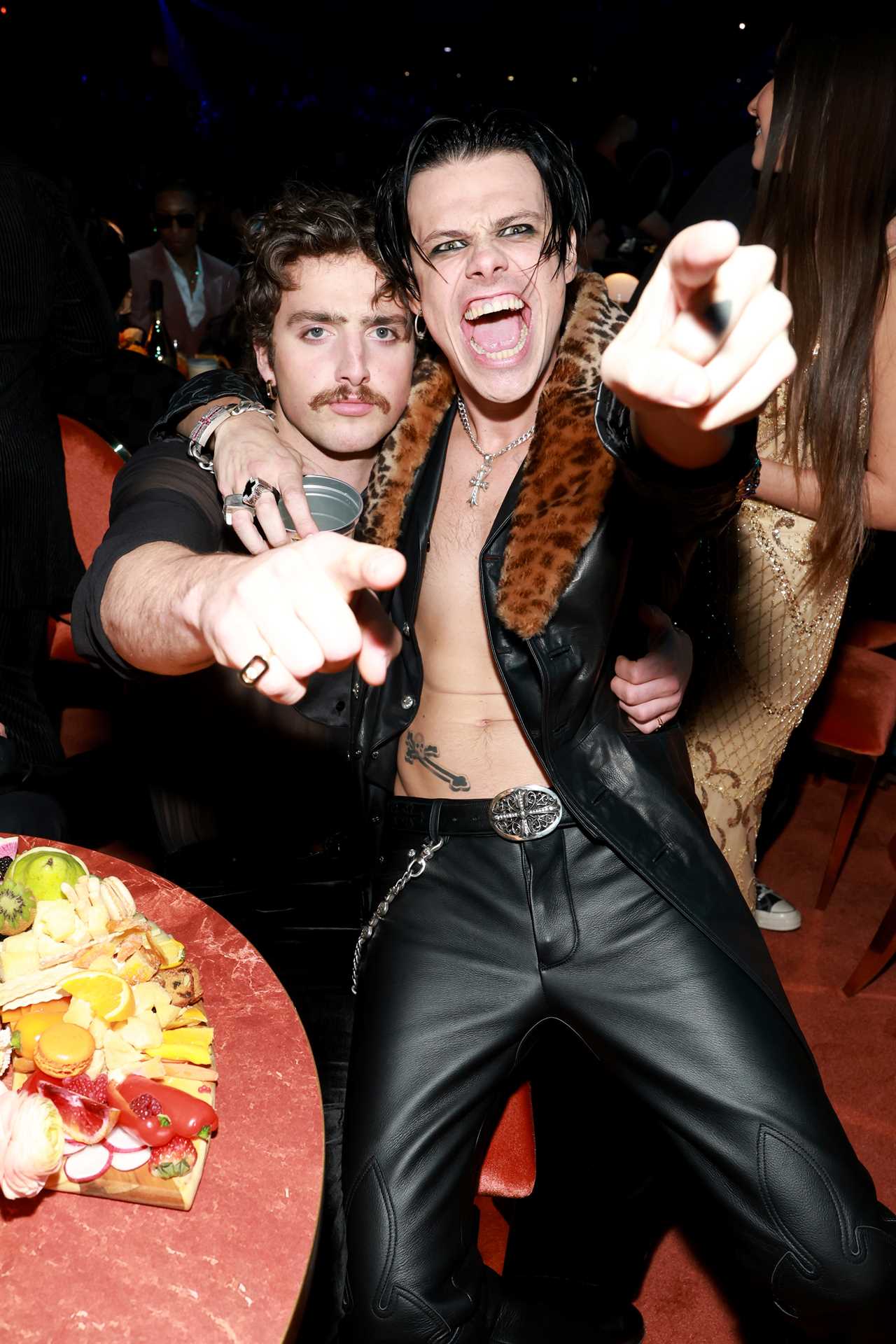  Benson Boone and YUNGBLUD attend the 68th GRAMMY Award