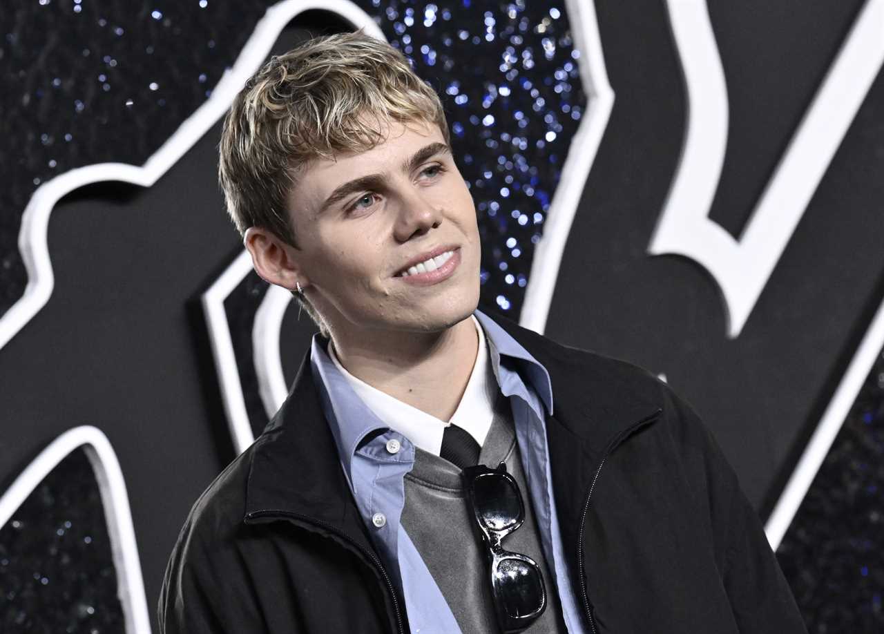 The Kid Laroi arrives at the MTV Video Music Awards on Wednesday, September 11, 2024, at UBS Arena in Elmont, N.Y