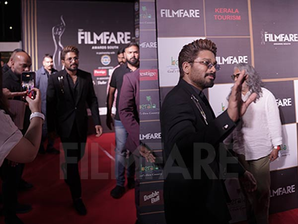 Allu Arjun steals the spotlight at 70th Filmfare Awards South with Kerala Tourism 