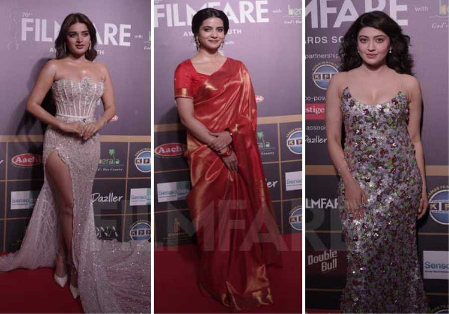 70th Filmfare Awards South With Kerala Tourism: Pranitha Subhash and More Dazzle on The Red Carpet 