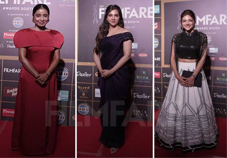 70th Filmfare Awards South With Kerala Tourism: Shilpa Rao and More Shine Bright on The Red Carpet 