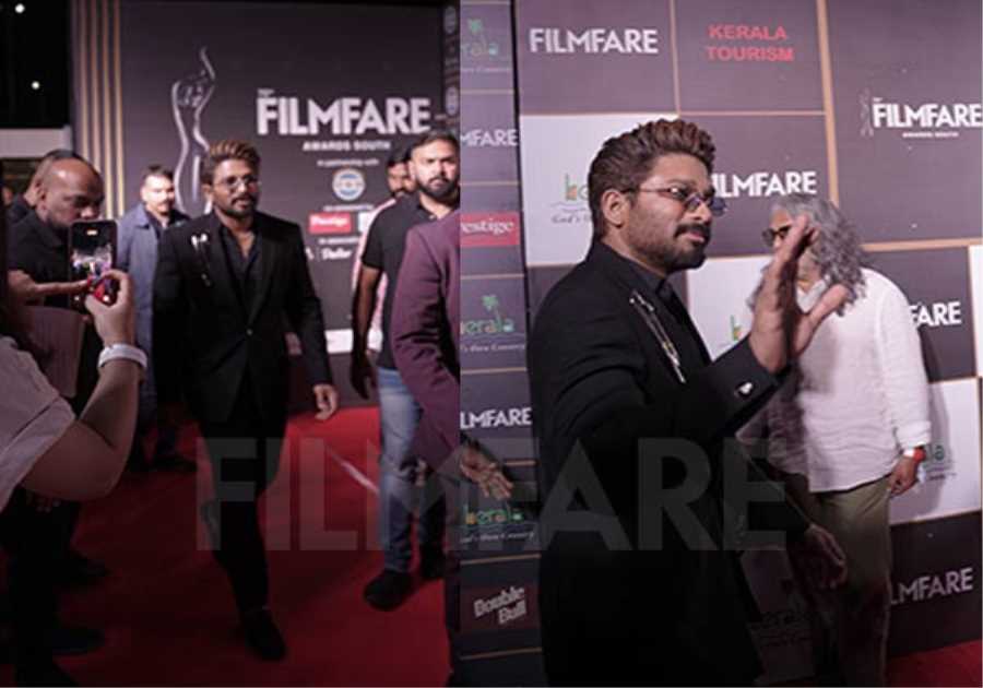 Allu Arjun steals the spotlight at 70th Filmfare Awards South with Kerala Tourism 