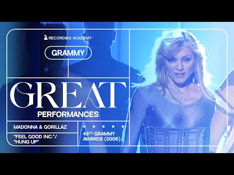 Gorillaz & Madonna – Feel Good Inc. / Hung Up | 2006 GRAMMYs | GRAMMY Great Performances